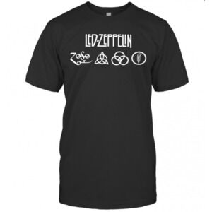 Led Zeppelin Swan Song Logo T-Shirt